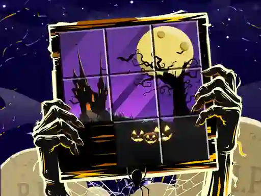 Žaidimas Puzzle Slide Terror internete