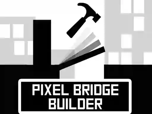 Žaidimas Pixel bridge builder internete