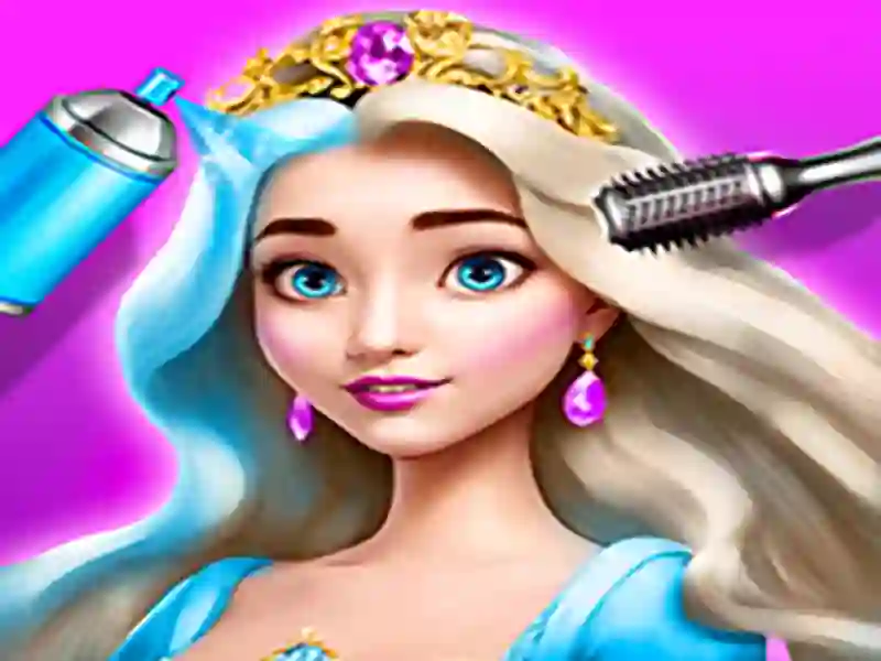 Žaidimas Princess Hair & Makeup Salon internete
