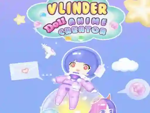 Žaidimas Vlinder Anime Doll Maker internete