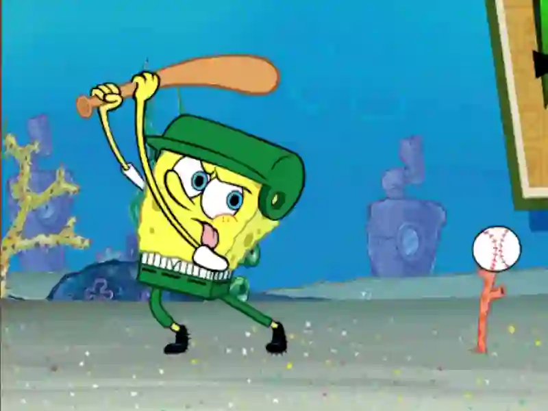 Žaidimas SpongeBob SquarePants Spring Training internete