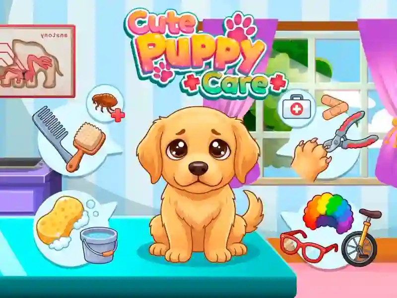 Žaidimas Cute Puppy Care internete