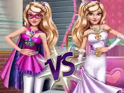 Žaidimas Superhero Vs Princess internete