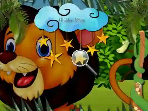 Žaidimas Jungle Hidden Stars internete