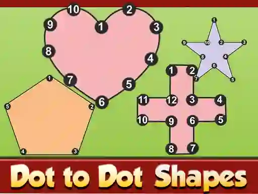 Žaidimas Dot To Dot Shapes internete