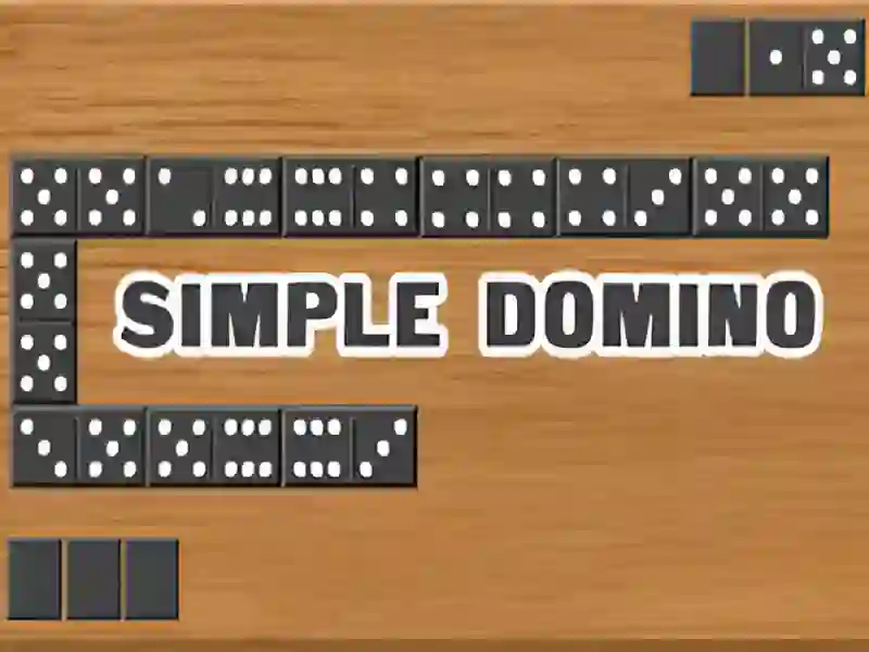 Žaidimas Simple Domino internete