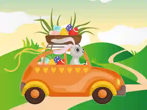 Žaidimas Bunnies Driving Cars Match 3 internete