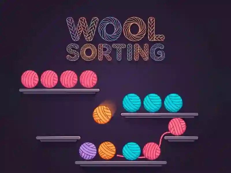 Žaidimas Wool Sorting internete