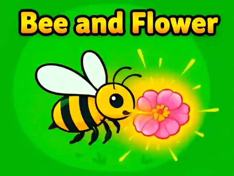 Žaidimas Bee and Flower internete