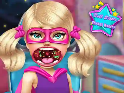 Žaidimas Doll Sister Throat Doctor internete