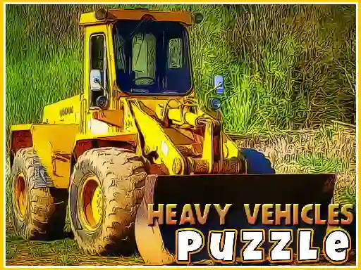 Žaidimas Heavy Vehicles Puzzle internete