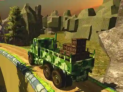 Žaidimas Army Truck Transport internete