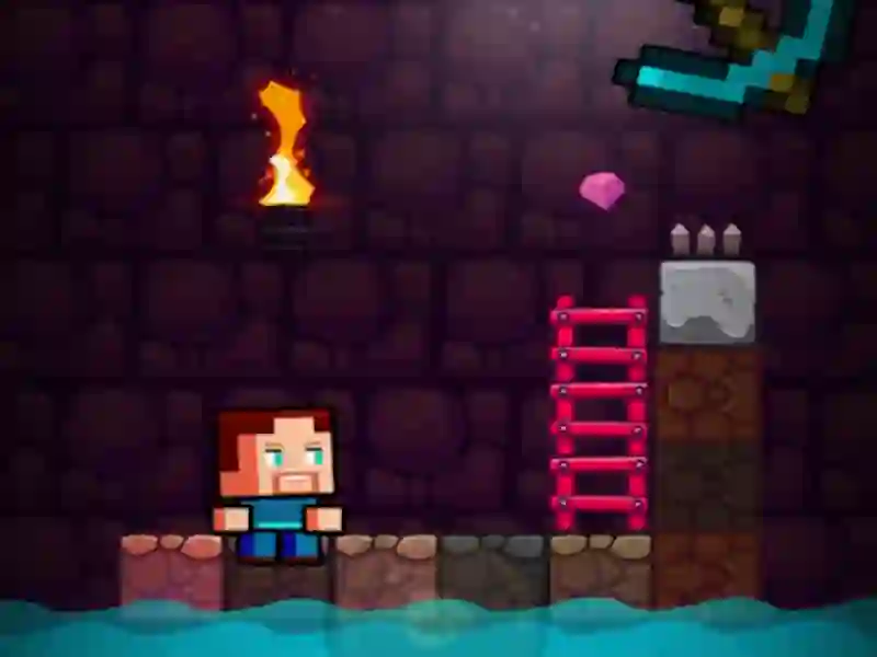 Žaidimas Mine blocks internete