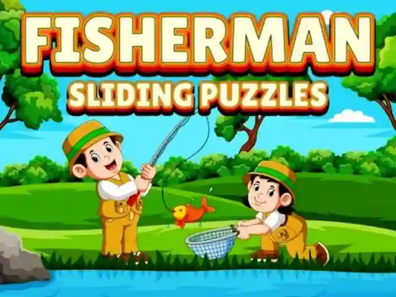 Žaidimas Fisherman Sliding Puzzle internete