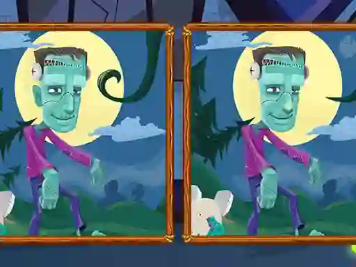Žaidimas Halloween Find the Differences internete