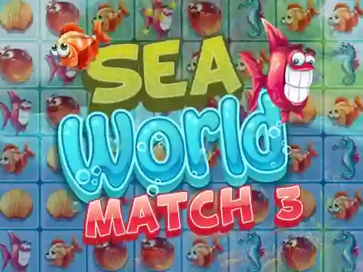 Žaidimas Sea World Match 3 internete