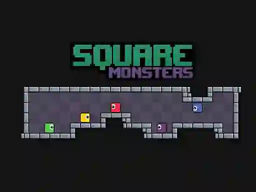 Žaidimas Square Monsters internete