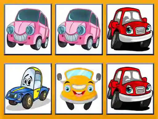 Žaidimas Funny Cars Memory internete