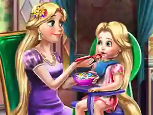 Žaidimas Goldie Princess Toddler Feed internete