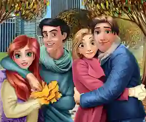 Žaidimas Couples Autumn Outfits internete