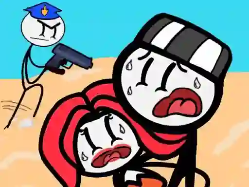 Žaidimas Stickman Jailbreak Story internete
