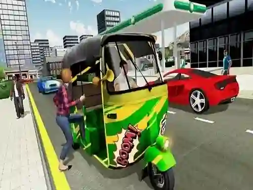 Žaidimas Indian Tricycle Rickshaw Simulator internete