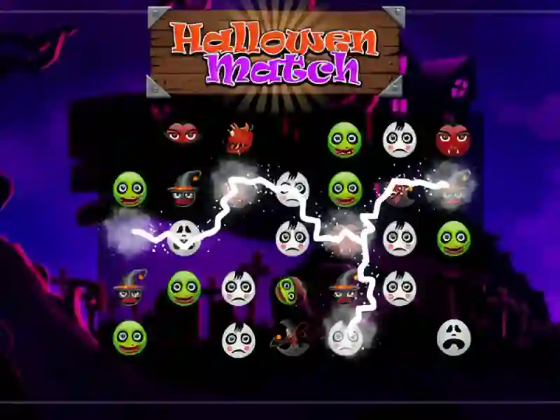 Žaidimas Hallowen Match internete