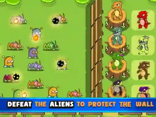 Žaidimas Tower Defense Dragon Merge internete