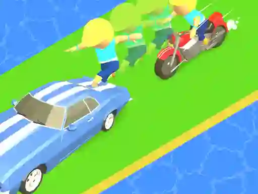 Žaidimas Vehicle Fun Race internete