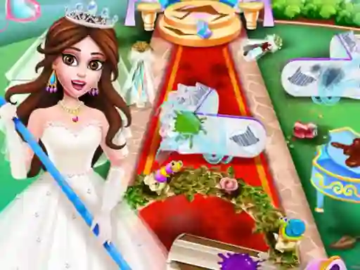 Žaidimas Princess Wedding Cleaning internete