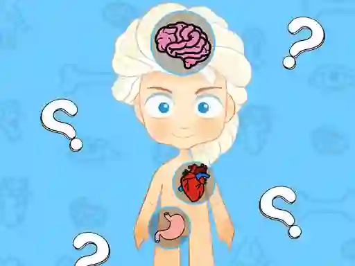 Žaidimas Frozen Learning The Body Online internete