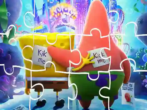 Žaidimas Spongebob Sponge On The Run Jigsaw internete