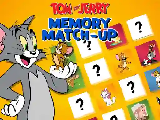 Žaidimas Tom and Jerry Memory Match Up internete
