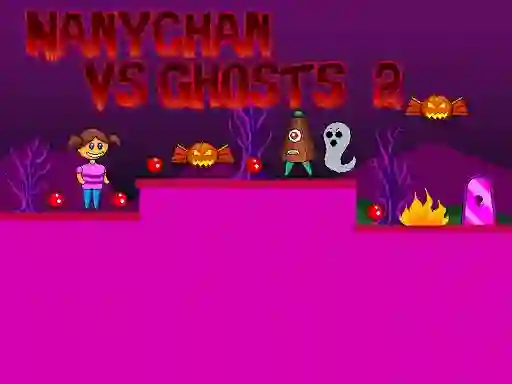 Žaidimas Nanychan vs Ghosts 2 internete