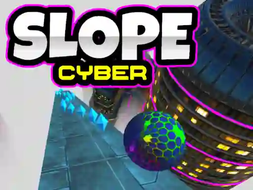 Žaidimas Slope Cyber internete