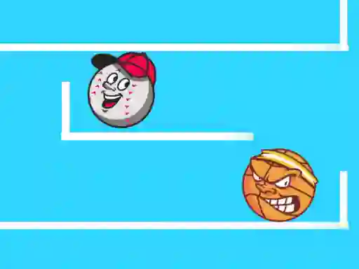 Žaidimas Ball Stair Jump internete