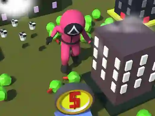Žaidimas Squid Gamer City Destroyer internete