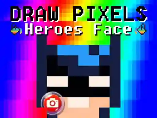 Žaidimas Draw Pixels Heroes Face internete