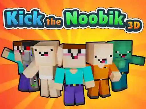 Žaidimas Kick the Noobik 3D internete