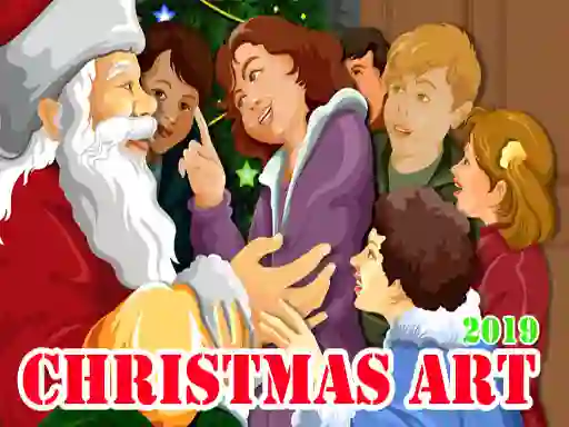 Žaidimas Christmas Art 2019 internete