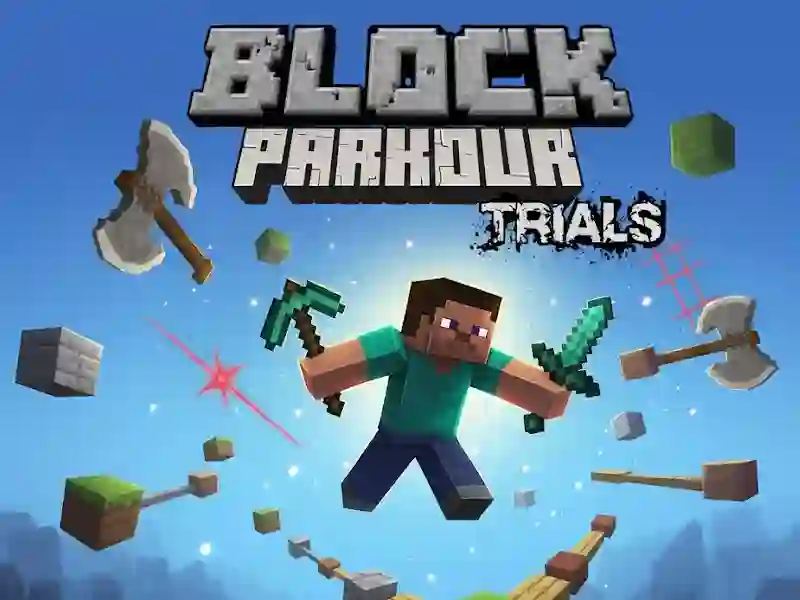 Žaidimas Block Parkour Trials internete