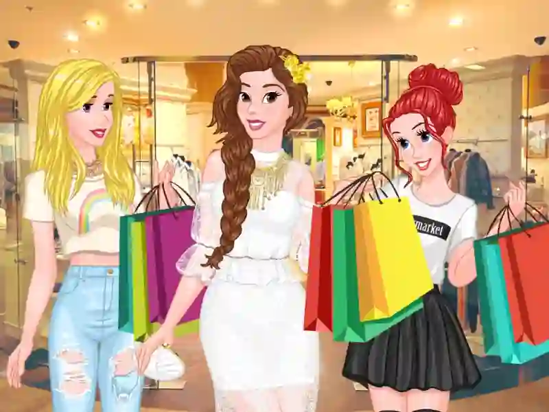 Žaidimas Princesses: Fashion Shopaholic internete