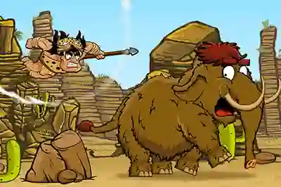 Žaidimas Caveman Hunt internete