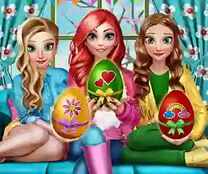 Žaidimas Princesses Easter Fun internete