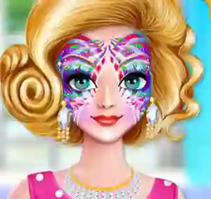 Žaidimas Alyssa`s Face Art and care internete