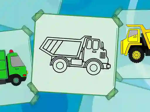 Žaidimas Truck Coloring Book internete