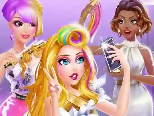 Žaidimas Superstar Hair Salon internete