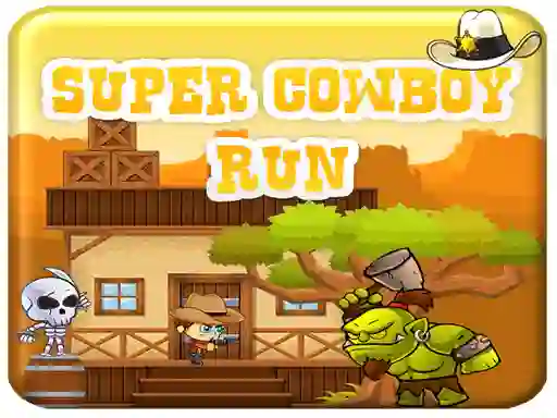 Žaidimas Super Cowboy Run internete