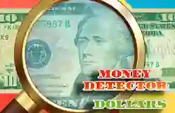 Žaidimas Money Detector: Dollars internete
