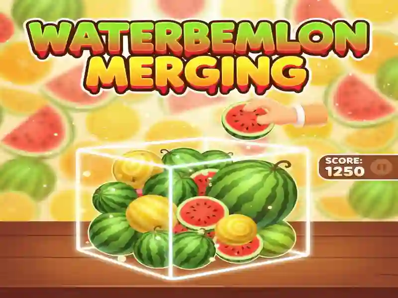 Žaidimas Watermelon Merging internete